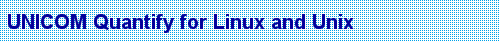 UNICOM PurifyPlus
Quantify for Linux and Unix